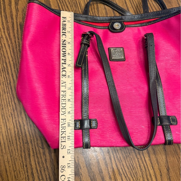 Dooney & Bourke Hot Pink Large Tote - Picture 9 of 10